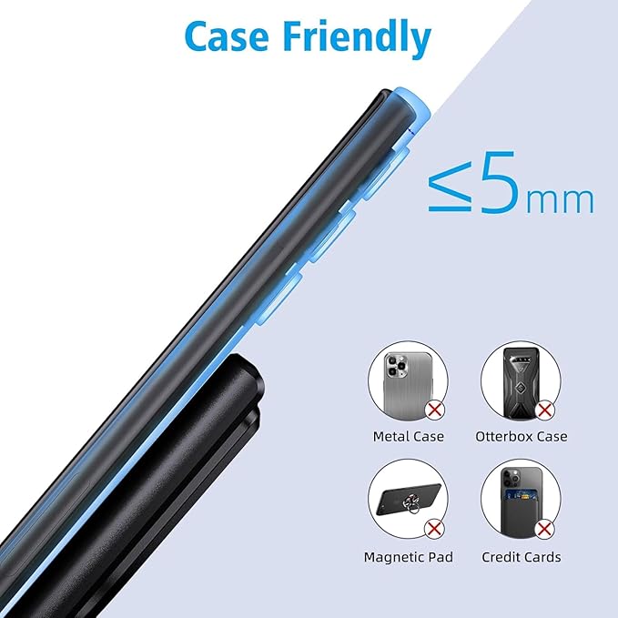 3 in 1 Wireless Charger for Foldable Wireless Charger Station with Night Light for Samsung Galaxy S24 S23 Ultra/iPhone 16/Pixel 8 Pro, Galaxy Watch 6, Galaxy Buds 2 Pro/AirPods Pro/AirPods