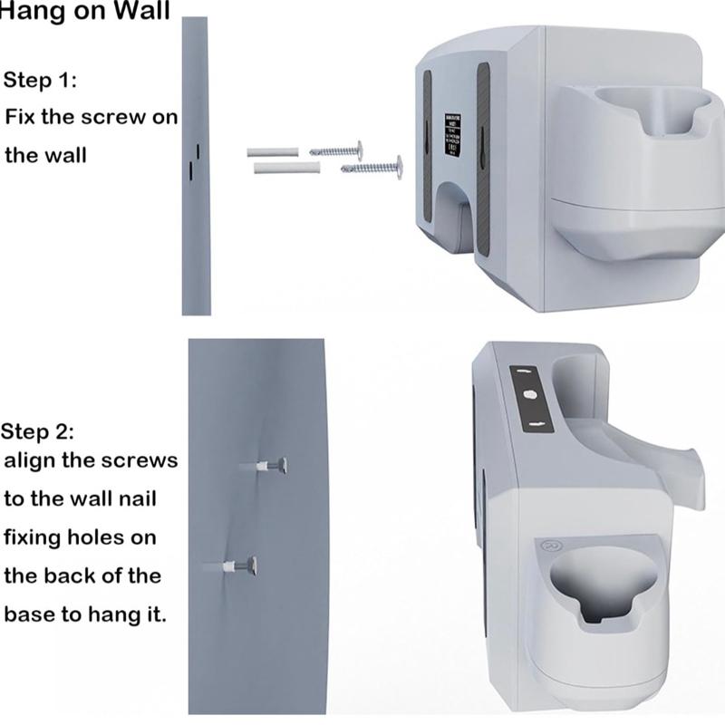 Meta Wall-mounted Desktop Charging Dock for Quest 3 VR Headset & Handle Stand Station Charger Accessories for Quest3 VR