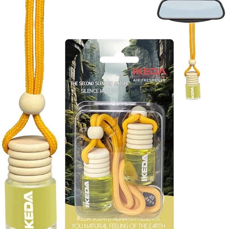 Ikeda Car Air Fresheners, Perfume Hanging Diffuser with Odour Eliminator Technology. Long Fragrant