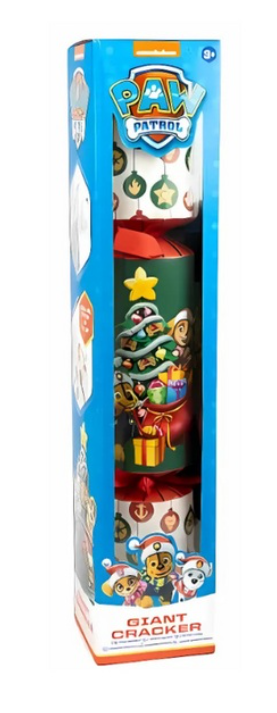 Carousel Home Giant Paw Patrol Christmas Cracker | Jumbo Family Christmas Cracker | Children Extra Large Novelty Xmas Cracker - 55cm