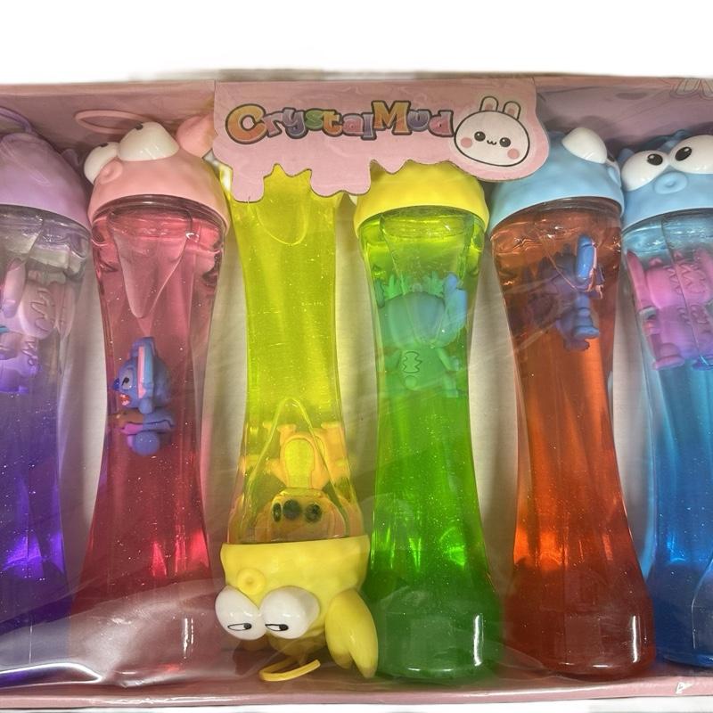 Crystal mud stitch inspired slime