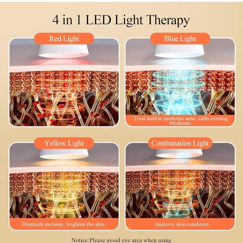 TOUCHBeauty 3-in-1 LED Light Therapy Microcurrent Facelift Skin Tightening Rejuvenation Spa device