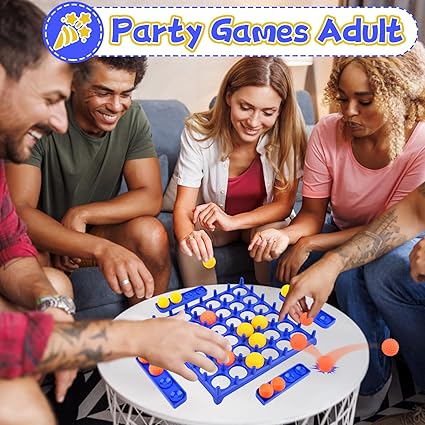 Bounce Off Game, Activate Bounce Ball Game, Desktop Bouncing Interactive Toy, Family Party Board Games Set