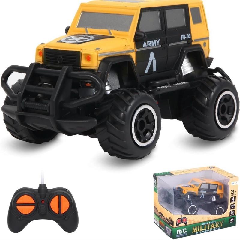 Pup Go Kids Mini RC car Cartoon Remote Control Toy for Kids Age 3+ Exciting Xmas Birthday Gift with Rock Climbing Design