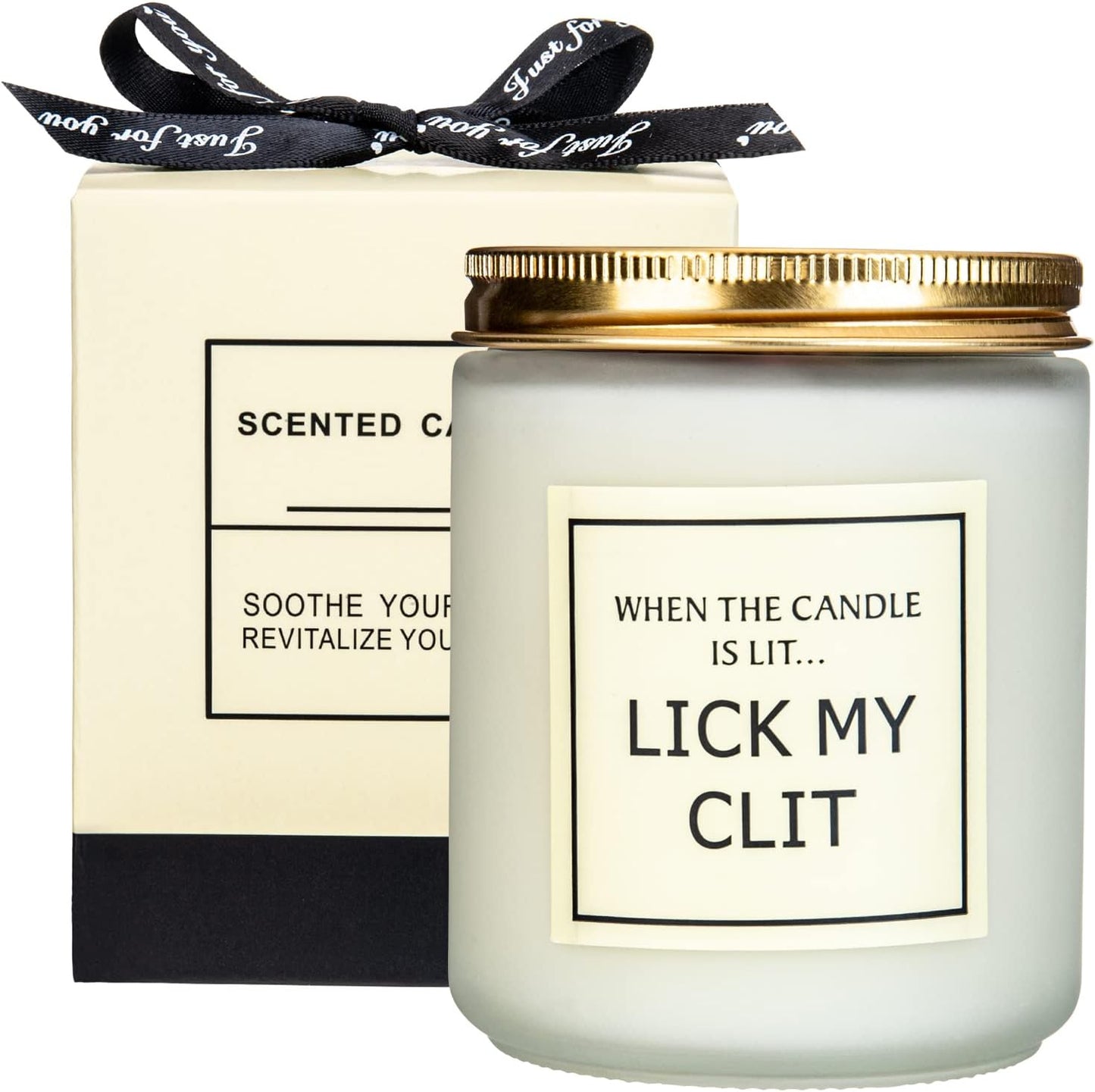 Rosemary, Orange and Sage Scented Adult Rude Humour Candle