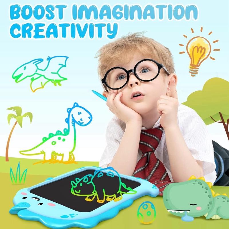 Dinosaur Toys for Boys Toddler Kids - 8.5 inch LCD Board Writing Tablet Drawing Pad for Kids Christmas Eve Box Fillers, Stocking Fillers Boys Gifts Christmas