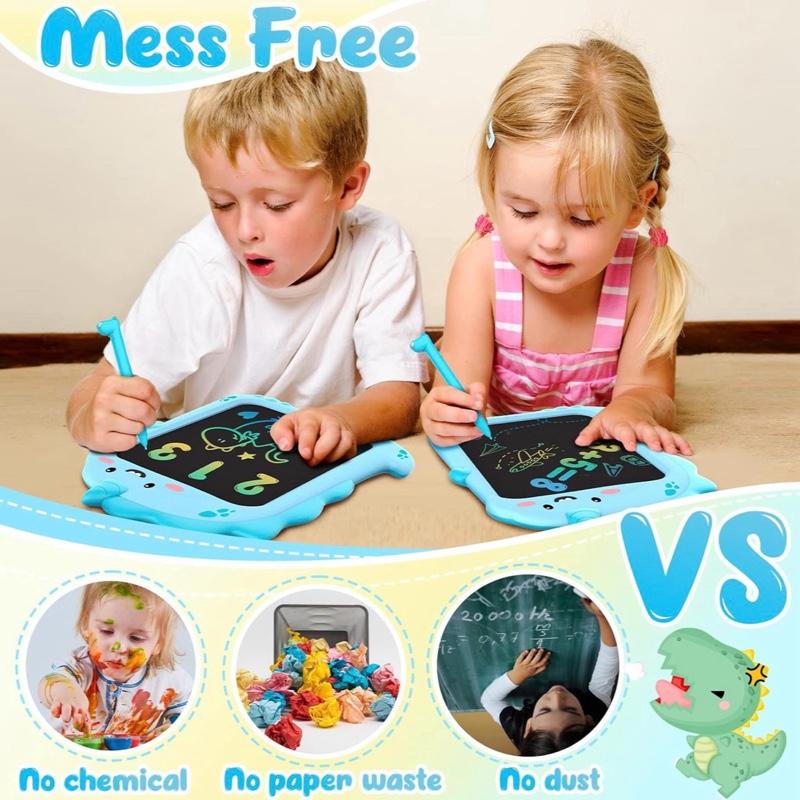Dinosaur Toys for Boys Toddler Kids - 8.5 inch LCD Board Writing Tablet Drawing Pad for Kids Christmas Eve Box Fillers, Stocking Fillers Boys Gifts Christmas