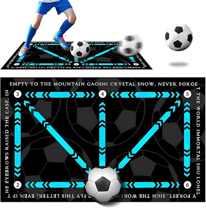 Football Training Mat Equipment for All Ages to Improve Speed, Strength, and Coordination