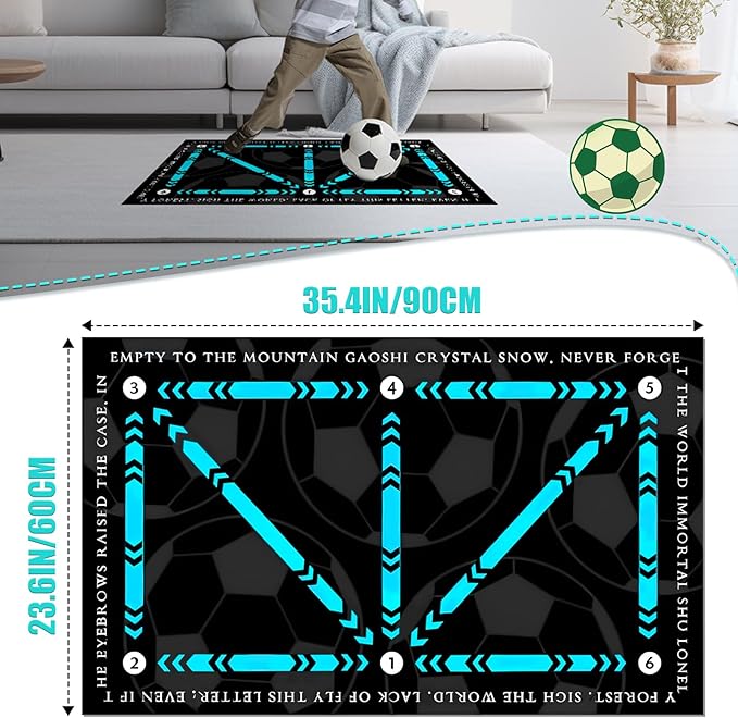 Football Training Mat Equipment for All Ages to Improve Speed, Strength, and Coordination