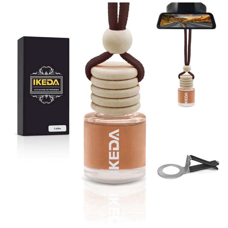 Ikeda Car Air Fresheners, Perfume Hanging Diffuser with Odour Eliminator Technology. Long Fragrant