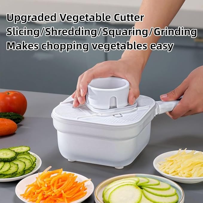 Household Portable Multifunctional Vegetable Cutter Manual Potato Shredder Grater Slicer Kitchen Tool Does not Hurt The Hands Grater