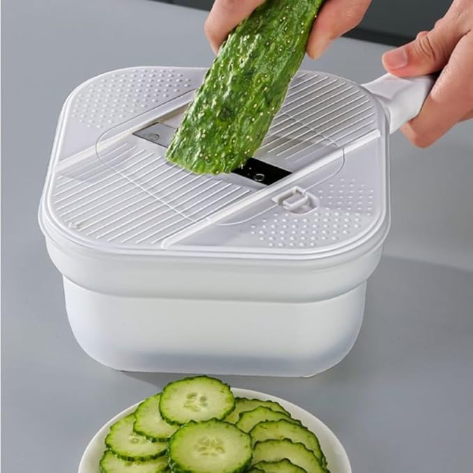 Household Portable Multifunctional Vegetable Cutter Manual Potato Shredder Grater Slicer Kitchen Tool Does not Hurt The Hands Grater