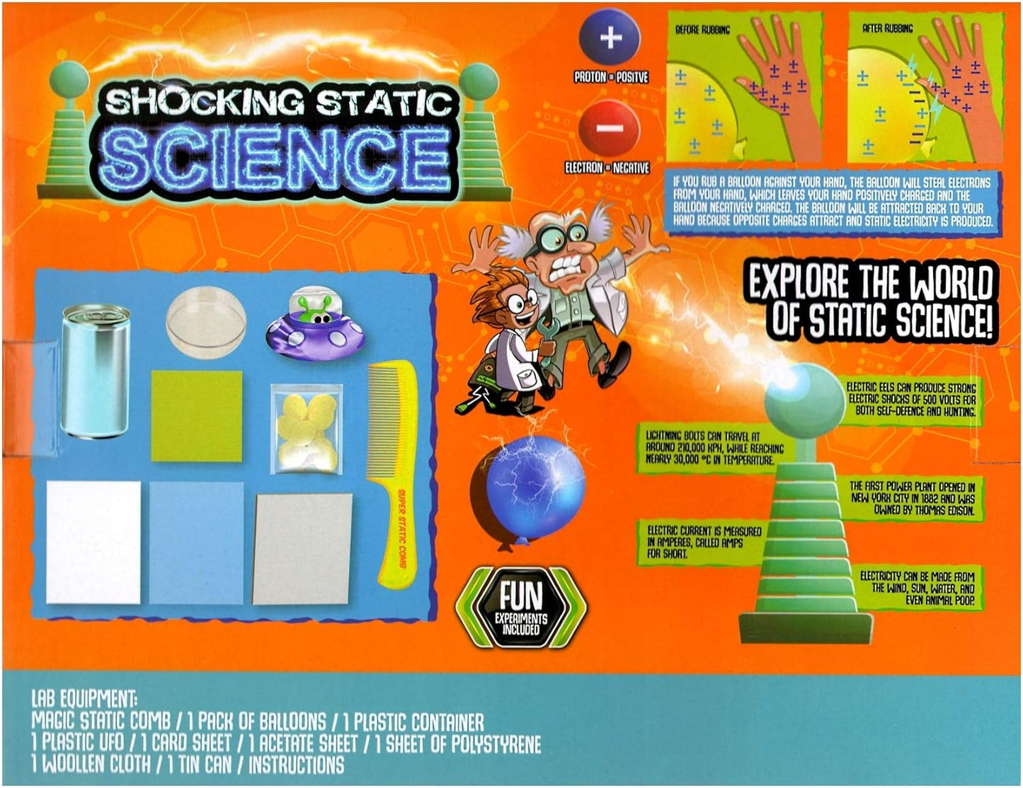 Grafix Weird Science So Shocking Static Lab