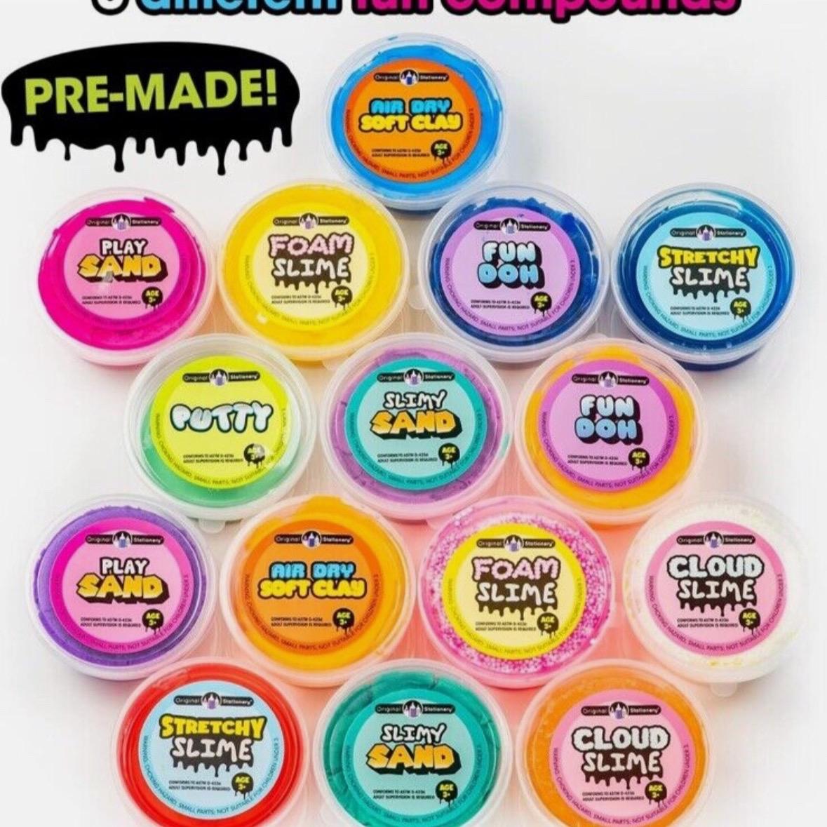 Original Stationery Creative Slime Putty Variety Tub Ultimate Premade Slime Set