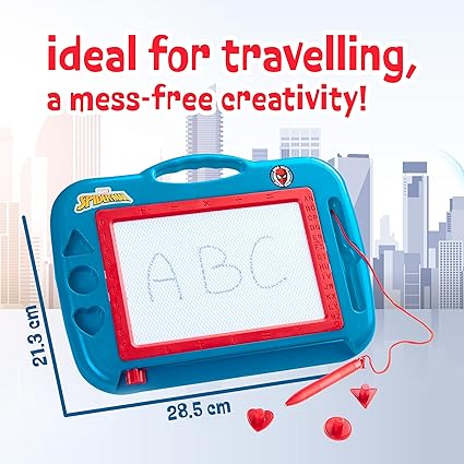 Magnetic Drawing Board for Kids Magic Scribbler Educational Learning Toy Spiderman Magnetic Scribbler