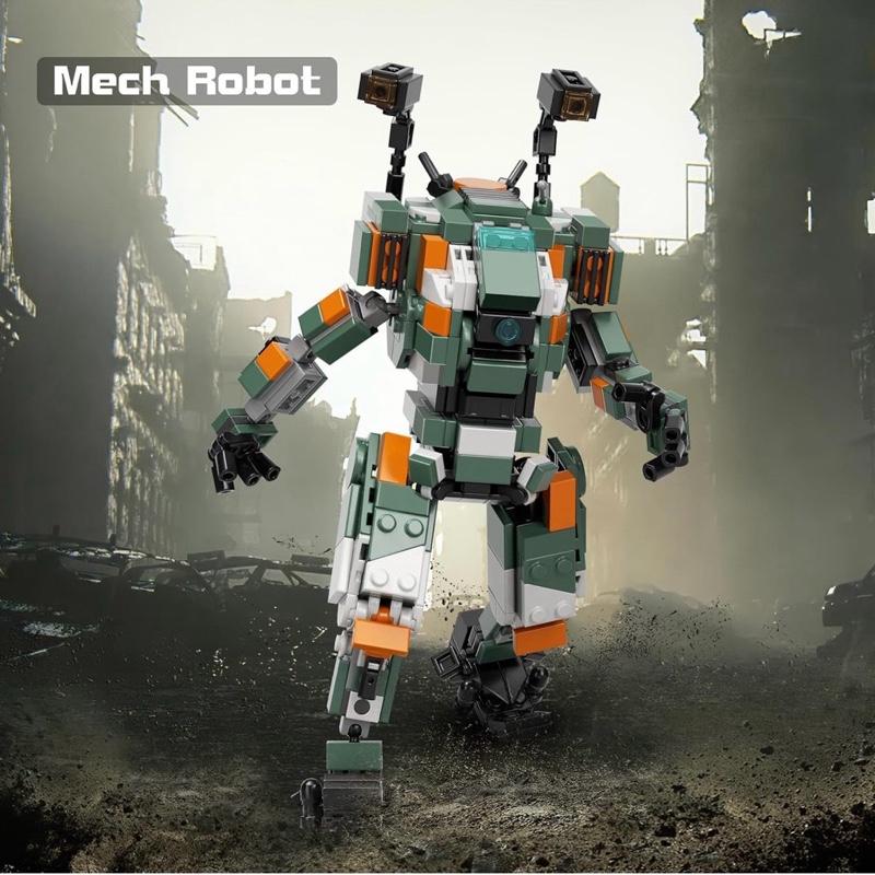 Millionspring Titan BT 7274 Mecha Robot Building Blocks Set, Titan Game Mecha Action Figures Toy
