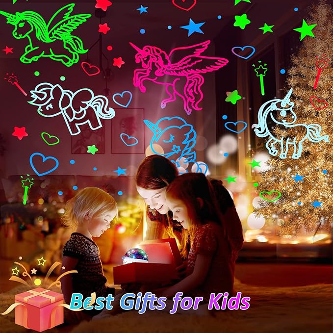 YACHANCE Unicorn Night Light Projector - Unicorn Gifts