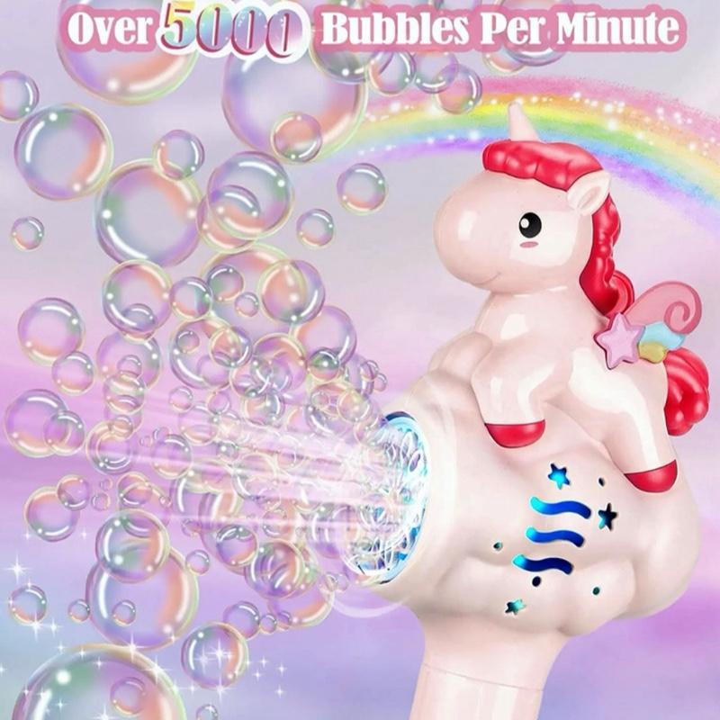 Bubble Tale Unicorn Rainbow Horse - Pink Children's Toy with Fun Bubble Feature - Ideal for Kids' Playtime