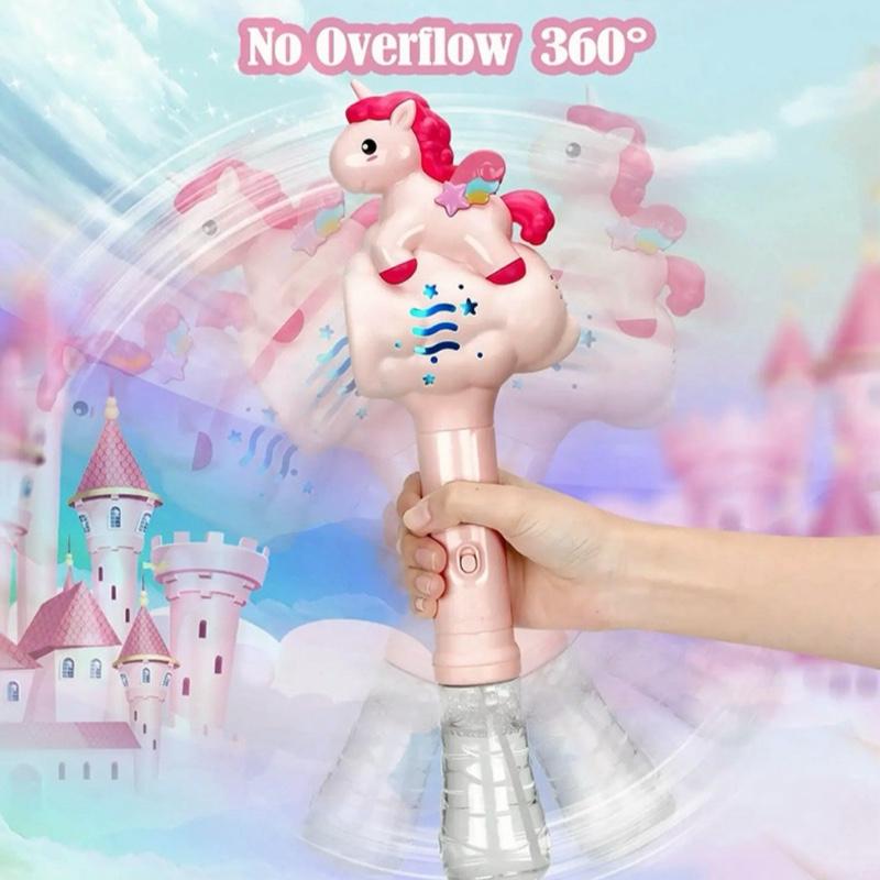 Bubble Tale Unicorn Rainbow Horse - Pink Children's Toy with Fun Bubble Feature - Ideal for Kids' Playtime