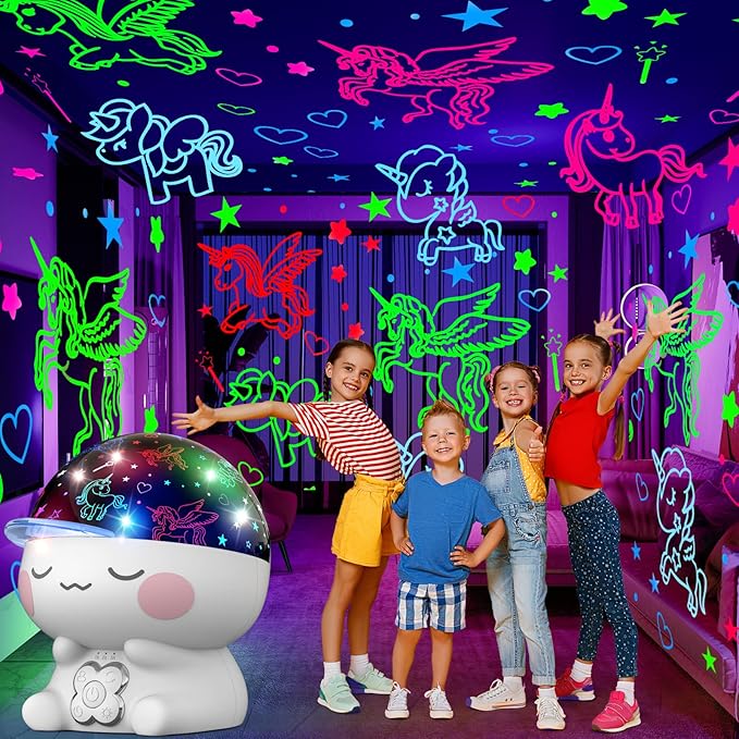 YACHANCE Unicorn Night Light Projector - Unicorn Gifts