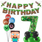 Happy Birthday Balloon 32inch Party Foil Balloon and Birthday Party Decorations For (Number 7)