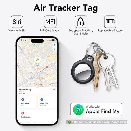 Hurthur Tag portable locator device IOS & android compatible