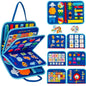Busy Board, 20-in-1 Toddler Toy, Sensory Toy, Activity Board for Learning Fine Motor Skills, Preschool, Educational Toy, Gift for Boys and Girls