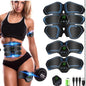 Abs Trainer EMS Smart Fitness Body Muscle Training Stimulator with 10 Modes & 20 Intensities for Men and Women Full Body Workout Equipment