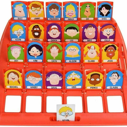 What's Their Name Classic Boardgame - The Classic Face Elimination Game for 2 Players Ages 5+