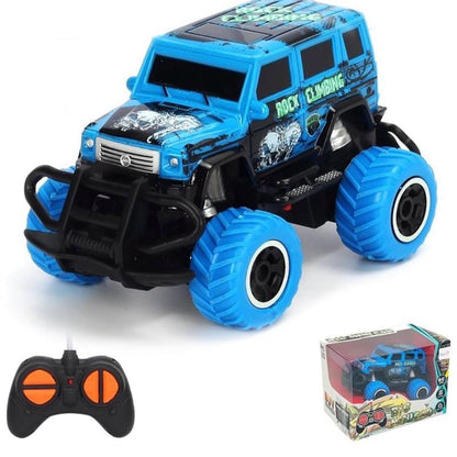 Pup Go Kids Mini RC car Cartoon Remote Control Toy for Kids Age 3+ Exciting Xmas Birthday Gift with Rock Climbing Design