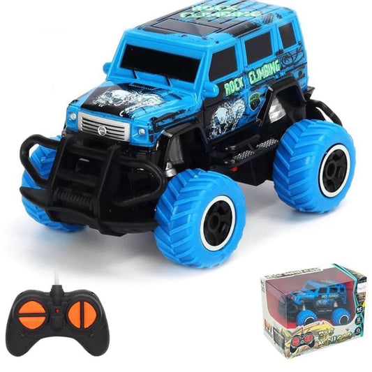 Pup Go Kids Mini RC car Cartoon Remote Control Toy for Kids Age 3+ Exciting Xmas Birthday Gift with Rock Climbing Design