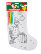 The Grinch Colour Your Own Stocking - White
