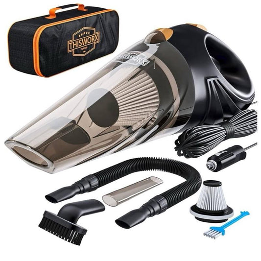 Car Vacuum Cleaner for Home Use, Indoor Powerful Suction, Strong Vacuum Cleaner for Car, Small Car Interior Vacuum Cleaner