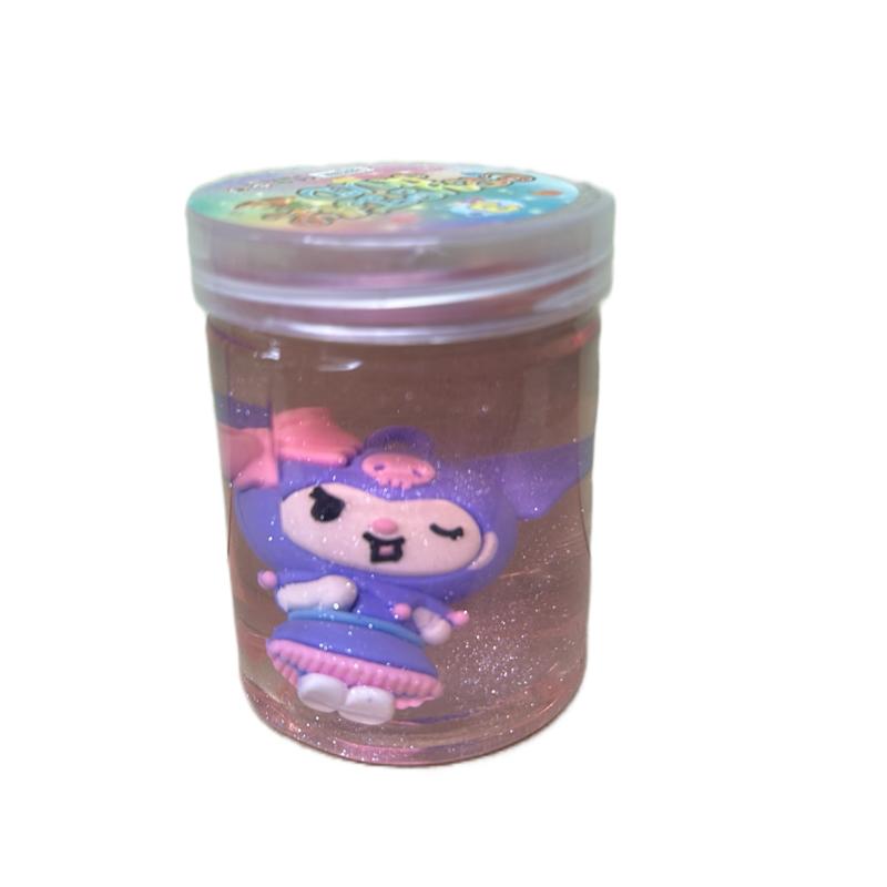 Crystal mud assorted slime with cute figure