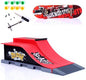 Mini Finger Skateboard with Ramp Accessories (3 ramp sets to choose from)