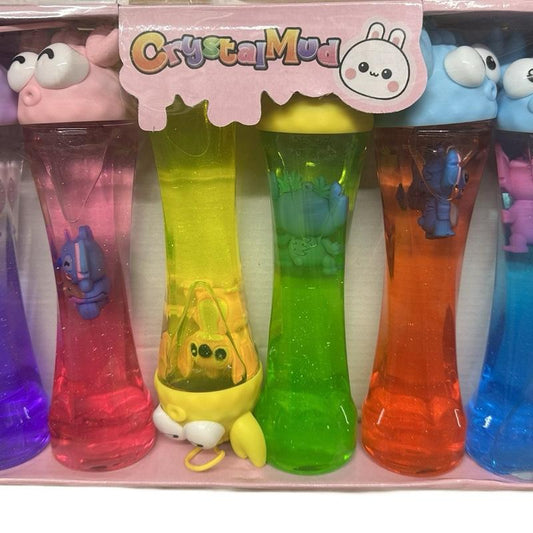 Crystal mud stitch inspired slime