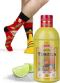 Tequila Socks Men Funny Gifts Cotton Sock Colourful Funky Gift size UK6.5-10.5