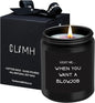 Teakwood & Tobacco Scented Adult Rude Humour Candle