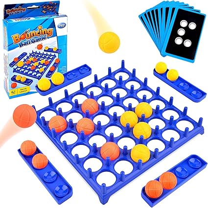 Bounce Off Game, Activate Bounce Ball Game, Desktop Bouncing Interactive Toy, Family Party Board Games Set