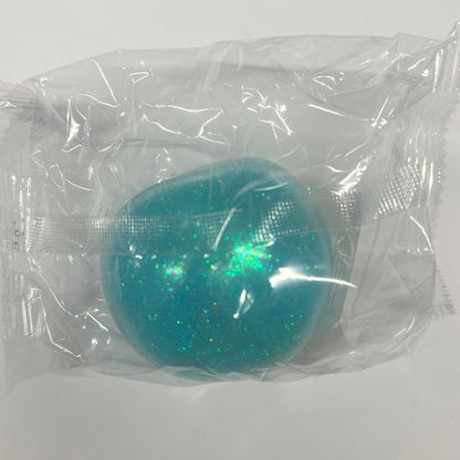 Flashing light up squishy glitter ball
