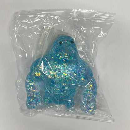 GORILLA Glitter Sugar Squishy Gorillas Slowly Reforms Back to Shape Collectible Squishy Toys in 4 Colours