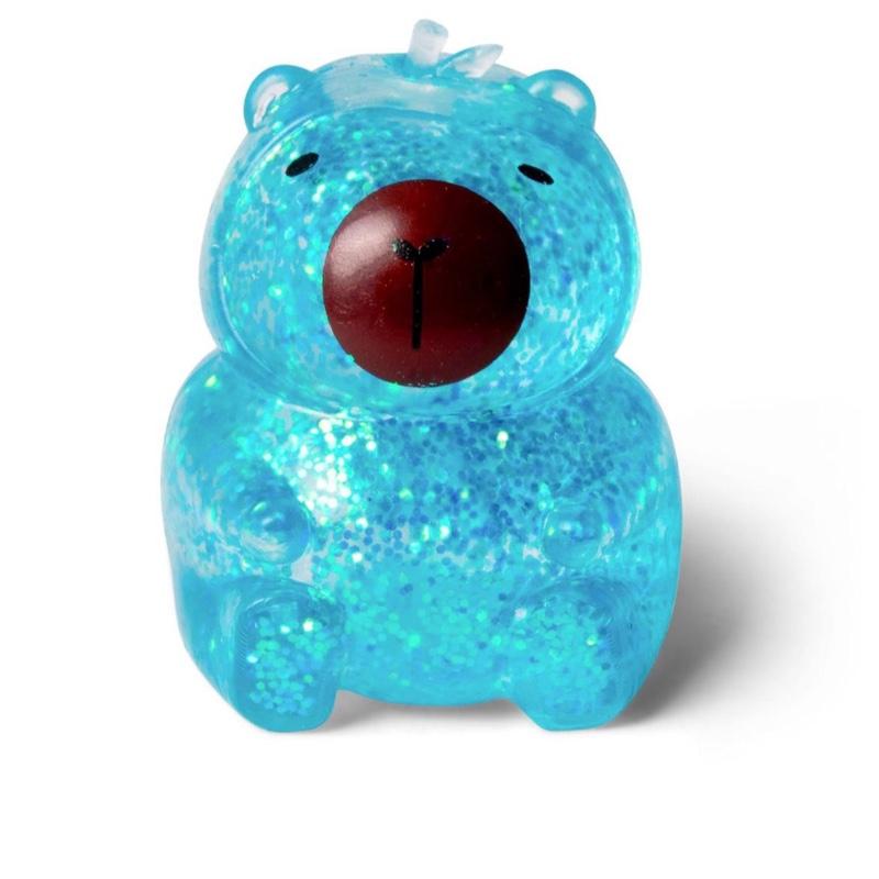 Capybara Squishy Glitter  Sugar Decompression Toy Slow Release