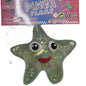 STARFISH Squeeze sugar squishy toy. Shine Sequins Mini Cute Pinch Toy Relieve Stress Creative Squishes Decompression Toy