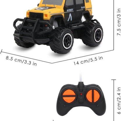 Pup Go Kids Mini RC car Cartoon Remote Control Toy for Kids Age 3+ Exciting Xmas Birthday Gift with Rock Climbing Design