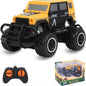 Pup Go Kids Mini RC car Cartoon Remote Control Toy for Kids Age 3+ Exciting Xmas Birthday Gift with Rock Climbing Design
