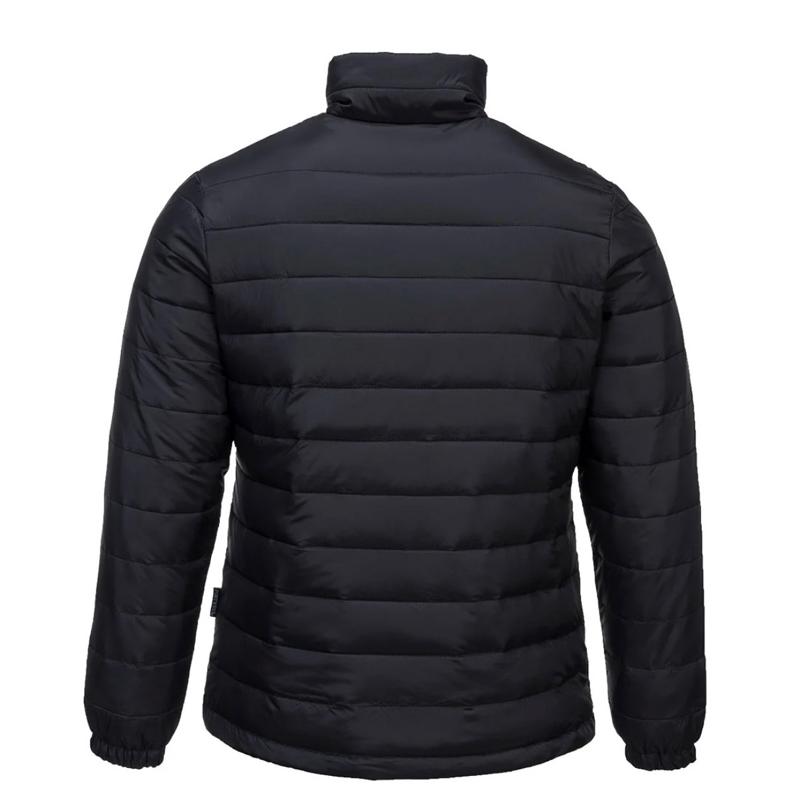 Aspen Baffle Jacket - Black Quilted Puffer Ladies Coat Zip Fastening and Side Pockets
