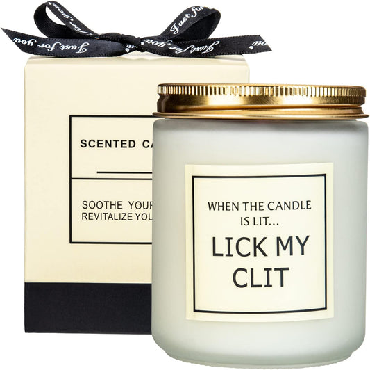 Rosemary, Orange and Sage Scented Adult Rude Humour Candle