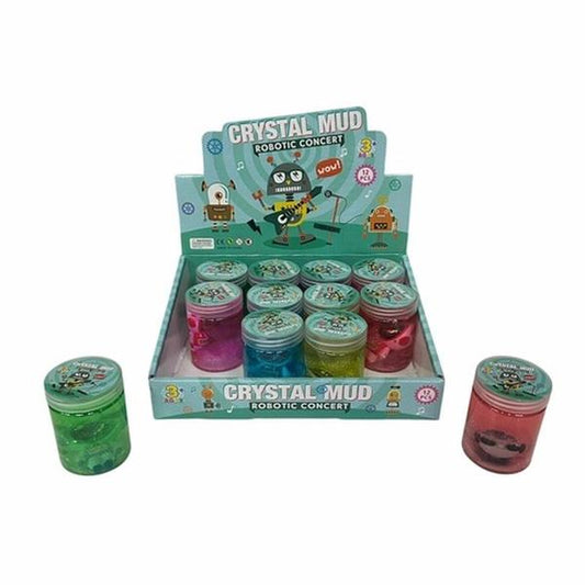 Crystal mud assorted slime with cute figure