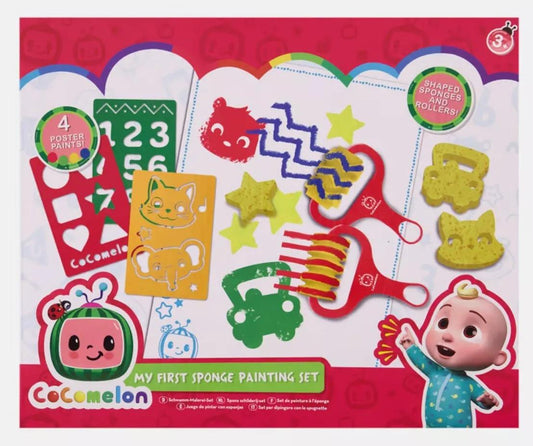 Cocomelon My First Sponge Painting Set | Painting For Kids