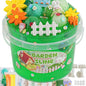 Green Crystal Slime Kit for Girls & Boys Ages 8-12, Slime Bucket with Slime Clay, 10 Packs of Add-ins, Slime Party Favors for Kids, Sensory Toys Girls & Boys Gifts